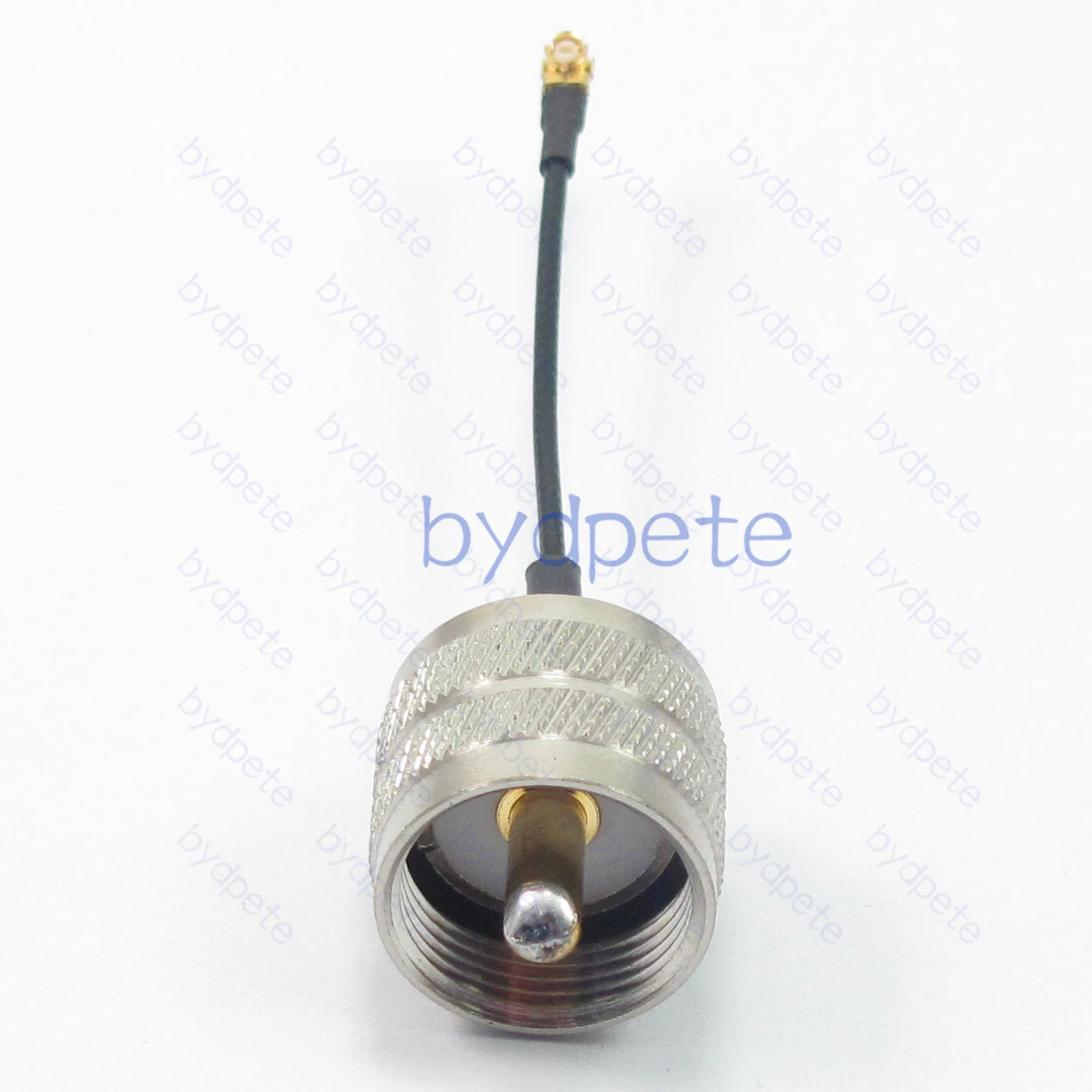 IPX UFL U.FL التوصيل الأصلي إلى UHF ذكر التوصيل 1.37 مللي متر كابل ضفيرة محوري كابل محوري RF 50ohms RG1.37 Wifi