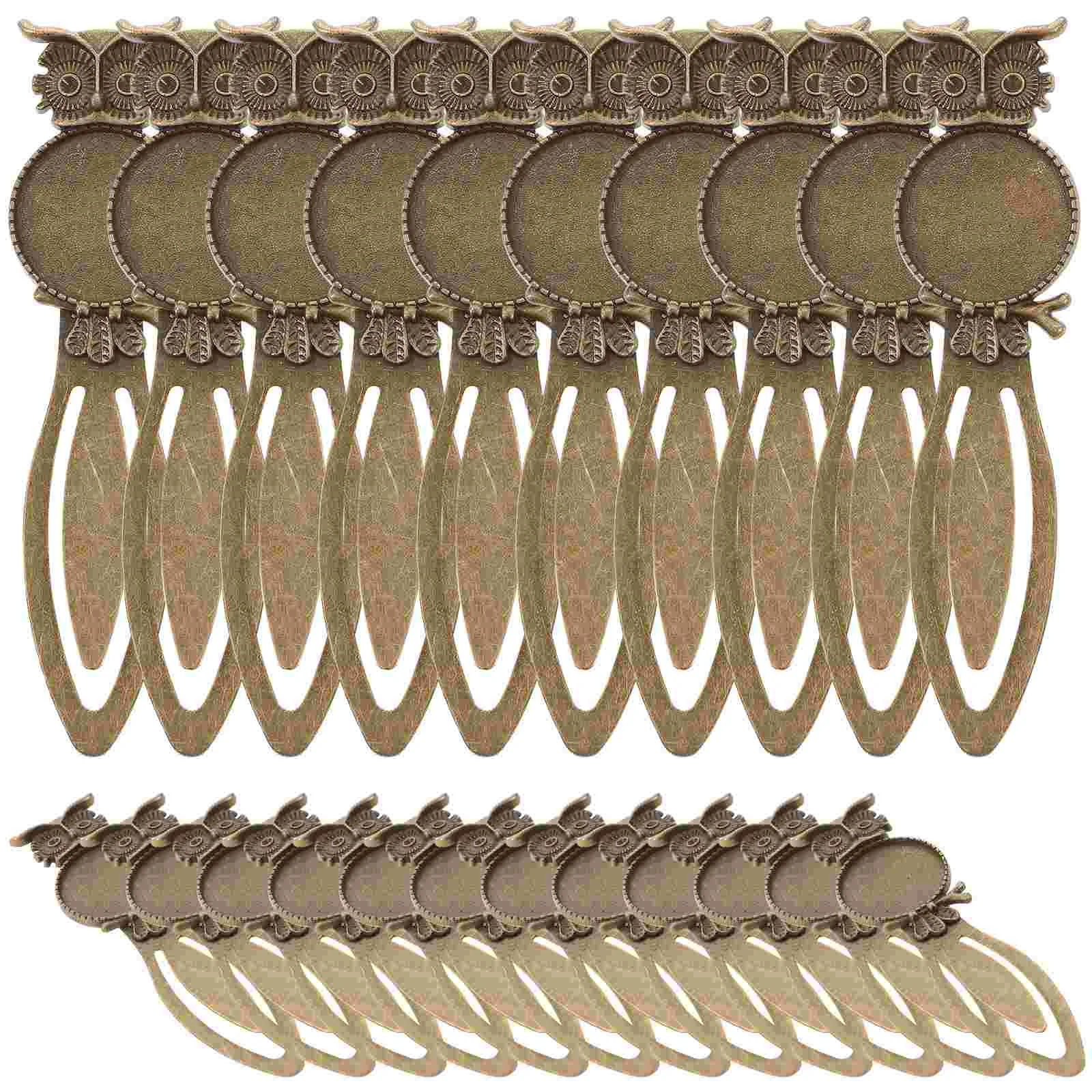 20 шт., закладка в форме совы, подвеска из сплава для студентов, вискоза, креативный школьный подарок для выпускного, чтение