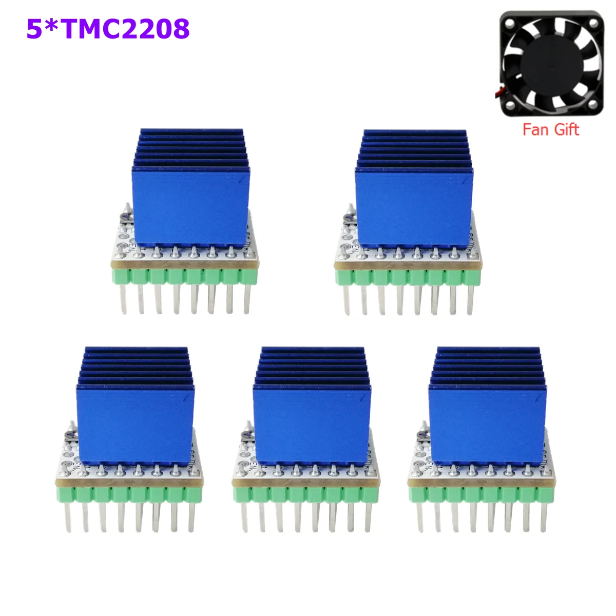 TMC2208 płyta sterownicza silnika krokowego Nema 17 moduł krokowy MKS TMC 2208 implanty cnc części sterownika krokowego radiator