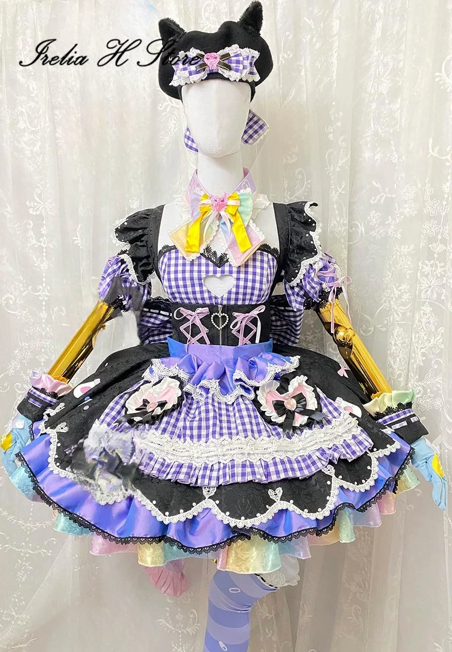 Irelia H Store  custom made/size Riamu Yumemi Cosplay Costume Gorgeous dress female