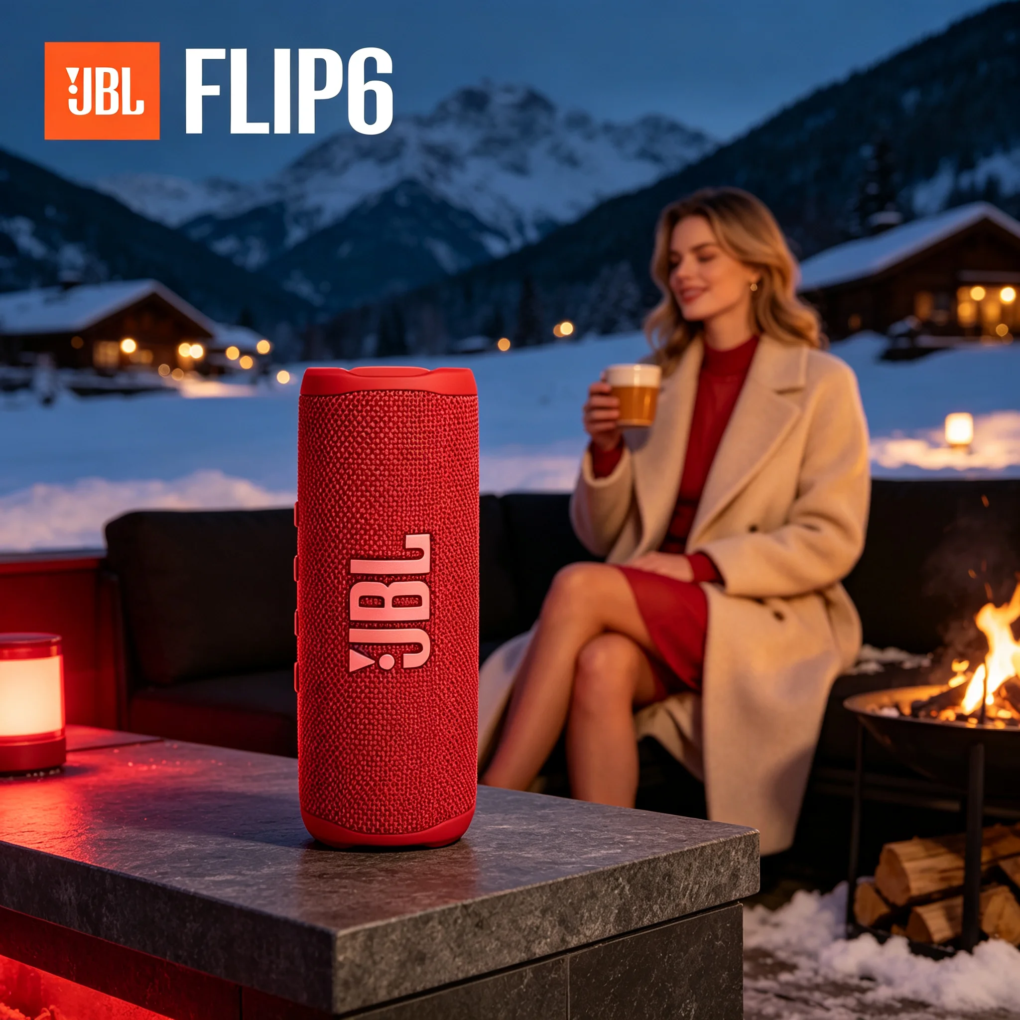 Jbl Speaker Flip 6 - JBL FLIP6 Waterproof Portable Bluetooth Speaker
