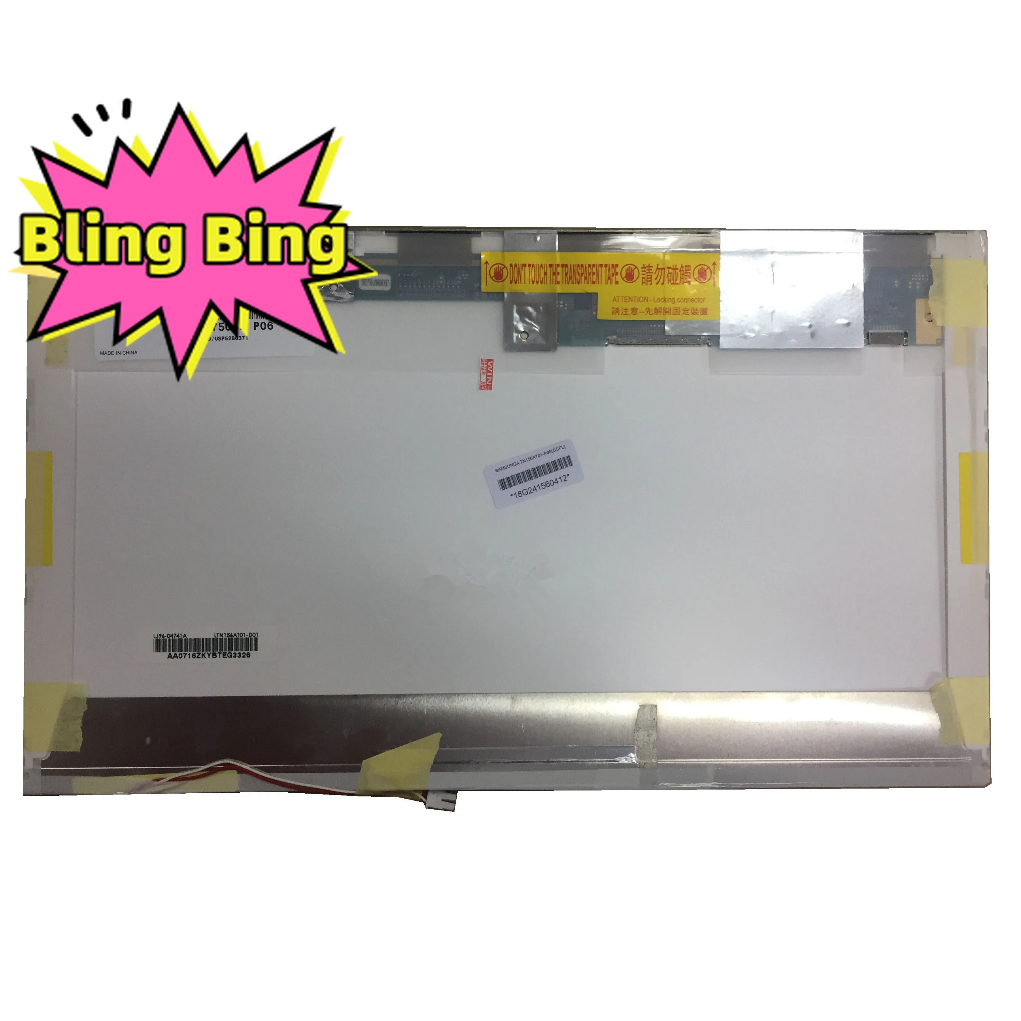 

LTN156AT01 fit N156B3-L02 N156B1-L0B N156B3-L02 B156XW01 V.0 V.1 CLAA156WA01A LP156WH1 30 PIN LCD PANEL SCREEN