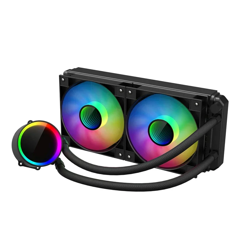 

Silent Gaming PC Water Cooler 240mm 360mm Central Processor Fan Coolant CPU Liquid Cooling System for Enhanced Heat Dissipation