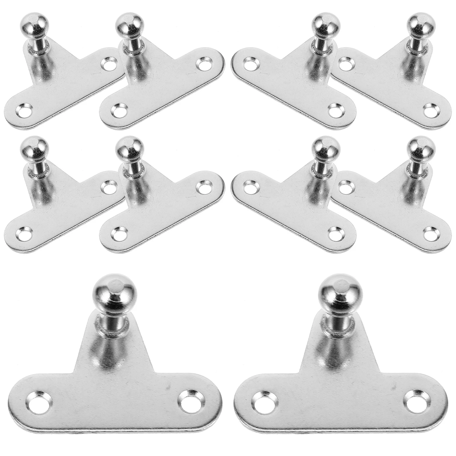 

10Pcs Hydraulic Strut Accessories Strong Iron Ball Bracket for Pneumatic Support Rods Lift Stability Strut Channel Bracket Mount