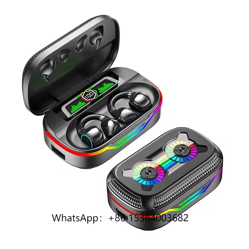 

Игровые наушники DX-11 Mini Sports DX11 Светодиодные наушники Power Bank Беспроводные наушники Наушники-вкладыши