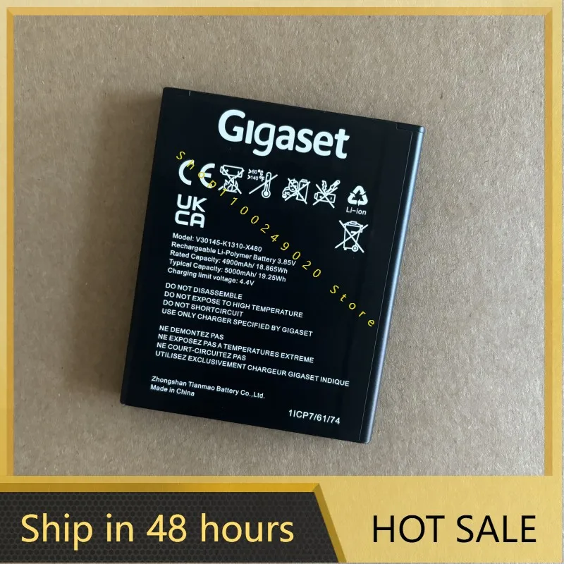 

High Quality Battery For Gigaset GX4 X30145-K1310-X480 5000MAH NFC Mobile Phone Battery