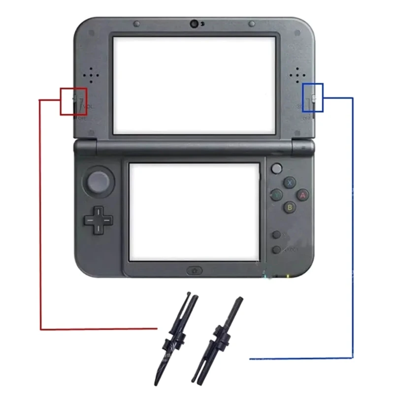 Host External 3D Conversion Switches Volume Slider Sliding Button For New 3DS LL XL Controller