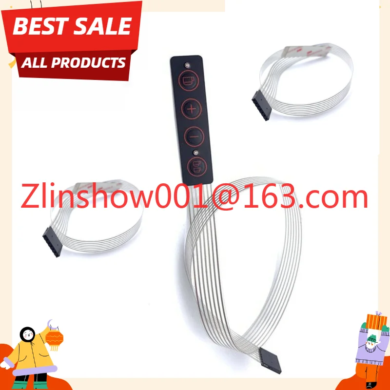 Bean grinder paste cable single cup button double cup button bean grinder accessories