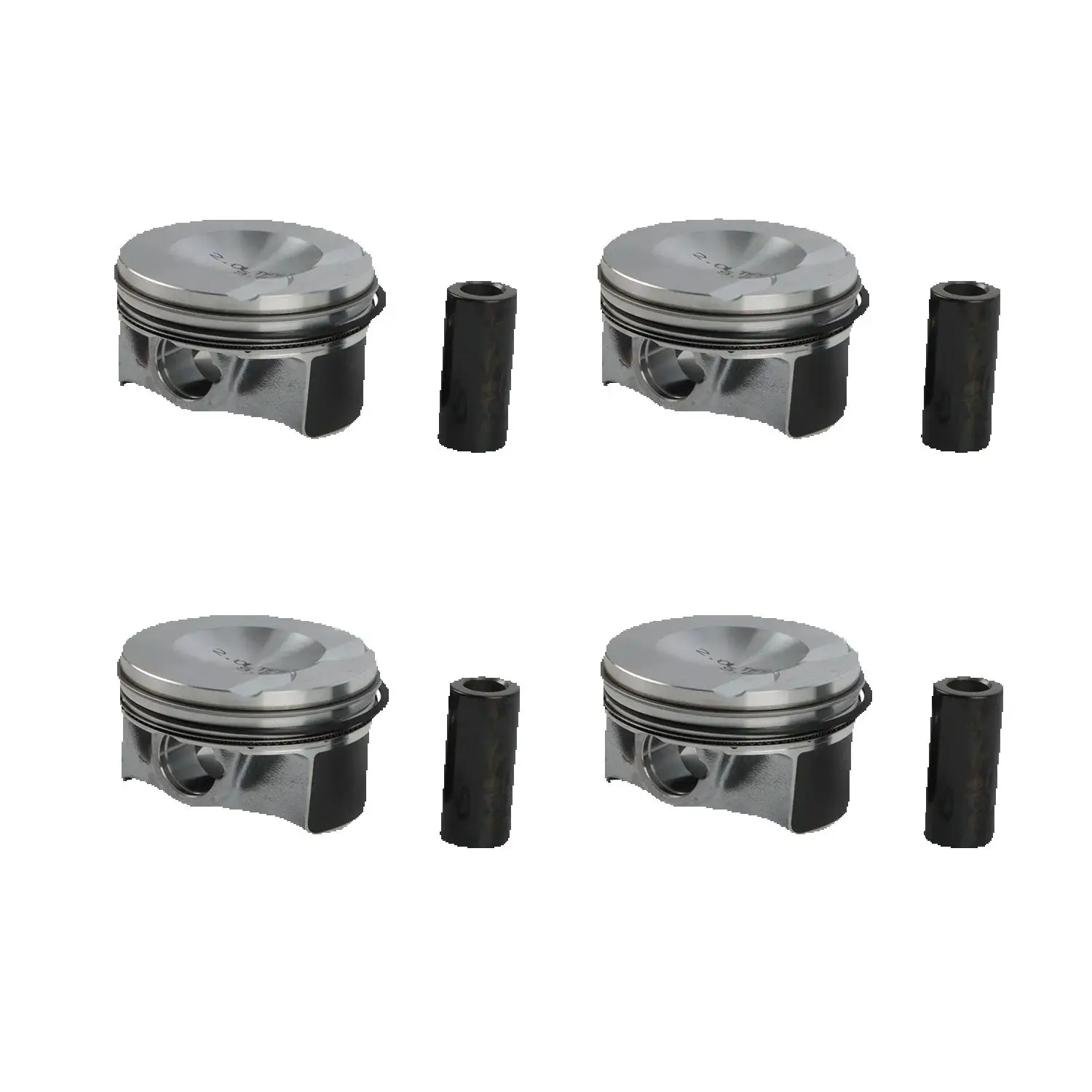 4Pcs Piston Set 06H107065AM 06H107065BD FOR Audi VW 2.0T TFSI CCTP 2008-2017