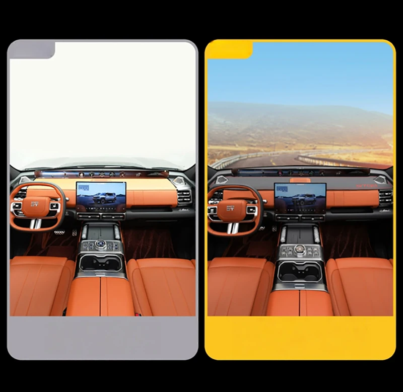 Car Dashboard Shading Pad Fit for JETOUR G700 2025 2026 Modified Car Center Console Shading Pad Sun Protection Pad Accessories