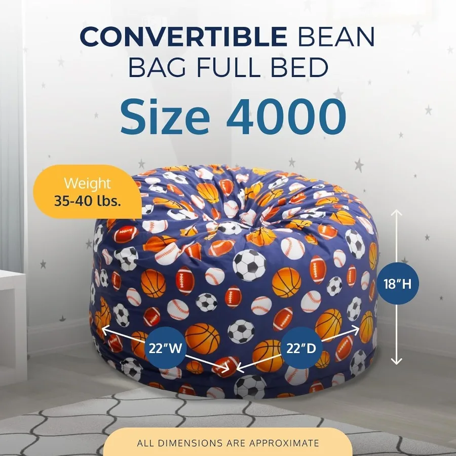 4ft كرسي بين باج كبير الحجم كرسي بين باج للبالغين مريح كرسي كيس فول الأريكة صالة أريكة Loveseat الأثاث الرياضة الجلد المدبوغ #2