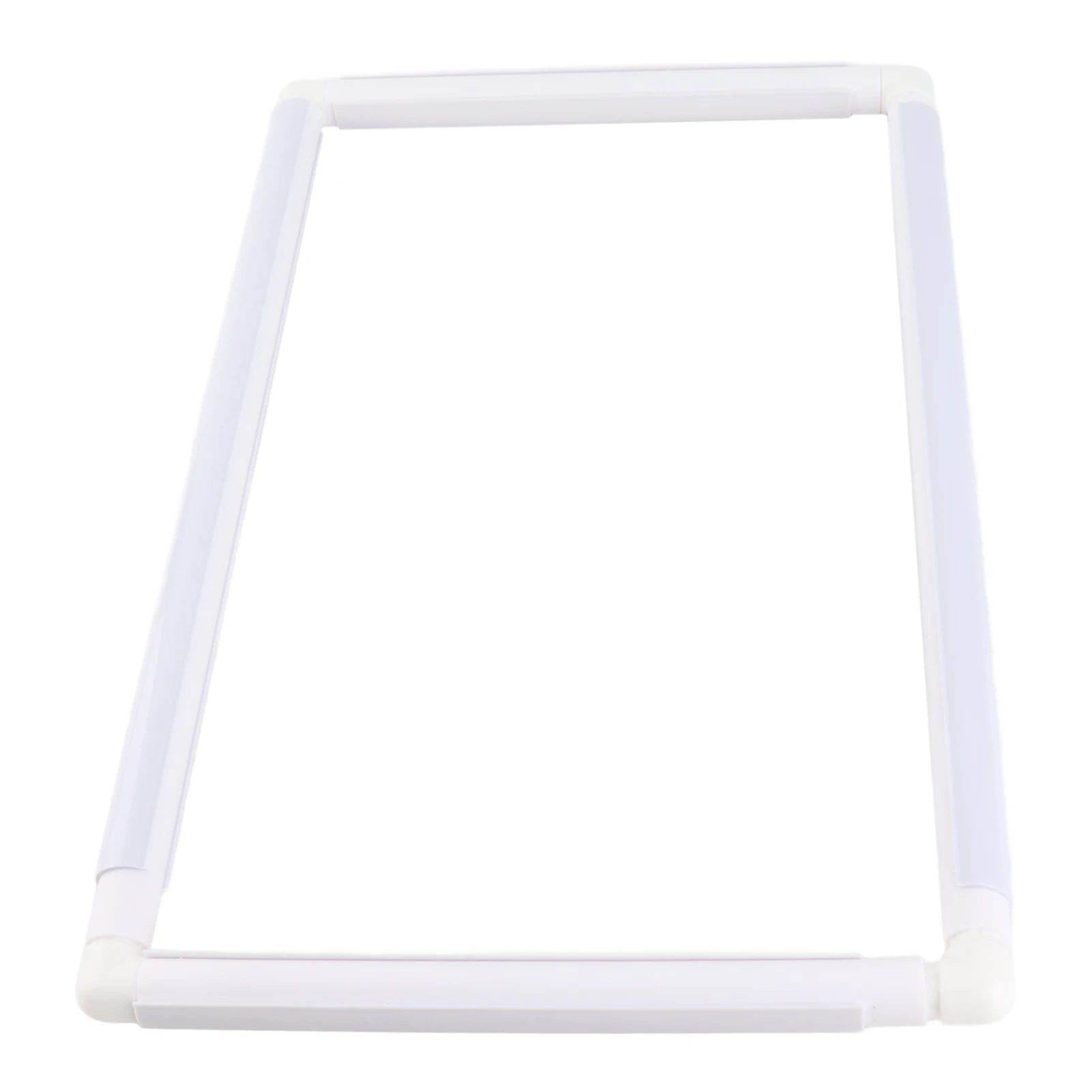 Plastic Square Embroidery Frame Square Shape Clip-On Structure Cross Stitch Frame DIY Embroidery Needlework Frame Weaving Tools