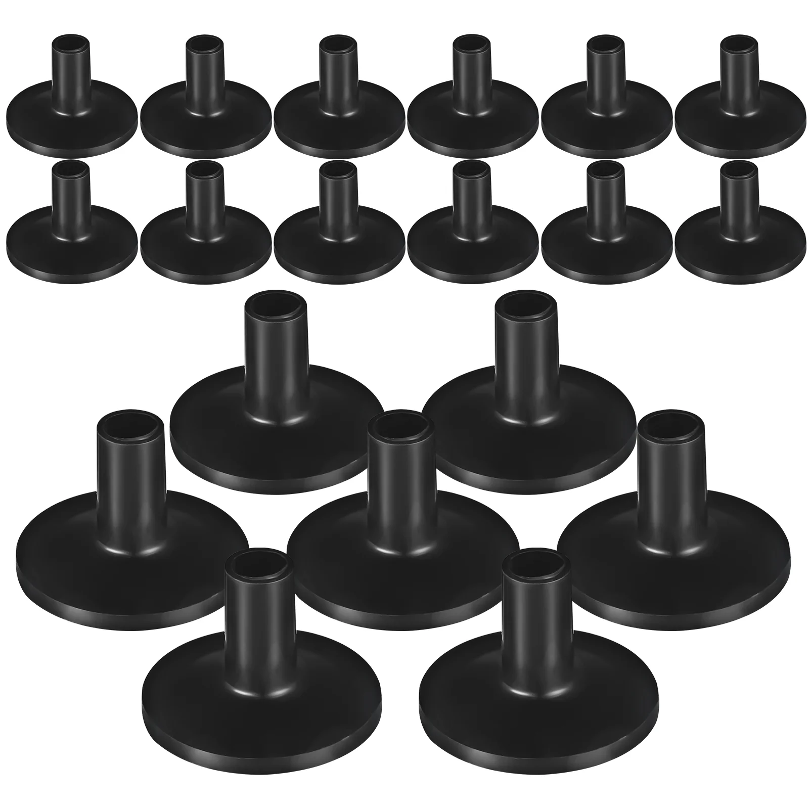 

20 Pcs Bracket Musical Instrument Accessories Cymbal Sleeves With Base Stand Drum Kit