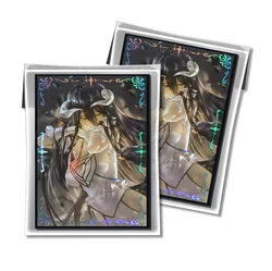 67×92mm 120PCS Holographic Anime Card Sleeves for TCG Top Loading Board Game  Card Protector Compatible with MGT/PTCG