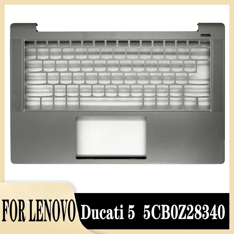 New Original For Lenovo Ducati 5 Laptop Palmrest Upper Cover Keyboard Bezel  Silver gray 5CB0Z28340