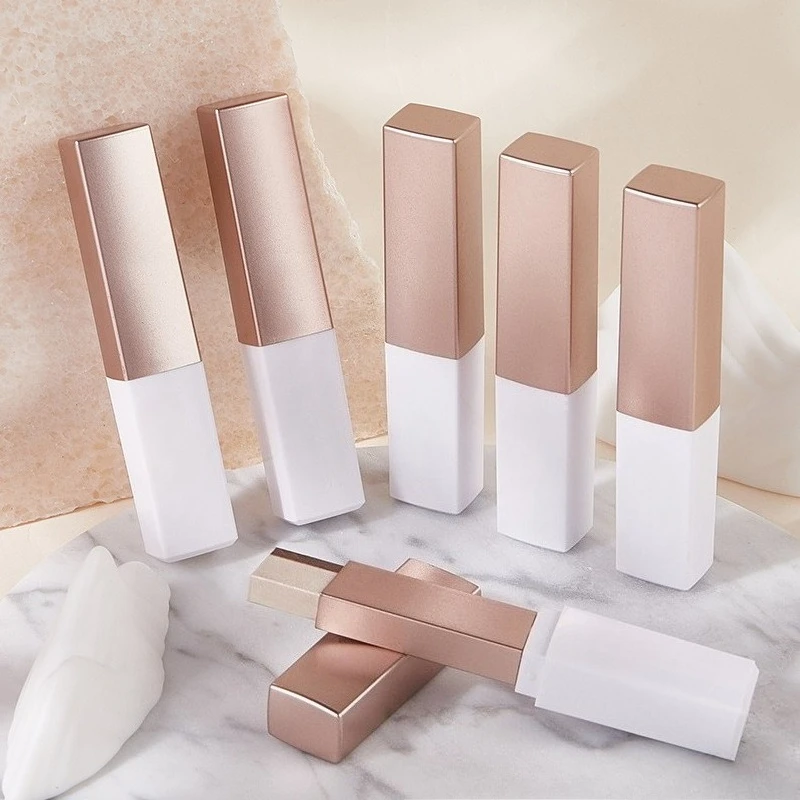 Barra de sombra de ojos con purpurina de doble Color 2 en 1, sombra de ojos mate de terciopelo degradado, maquillaje resistente al agua, brillo Bicolor, cosméticos de belleza