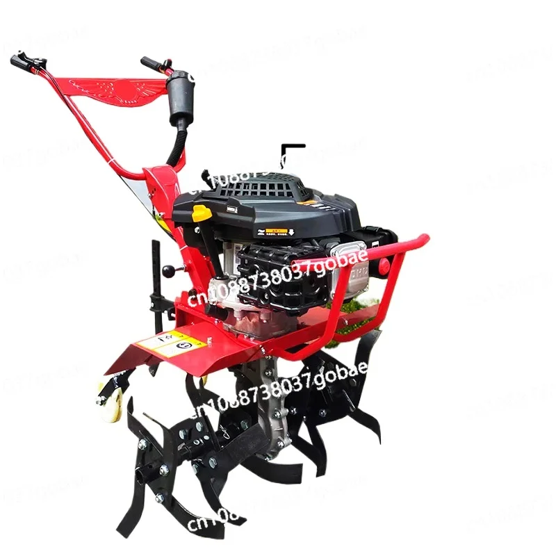

Engine micro tiller small plowing machine rotary tillage agricultural weeding ditch