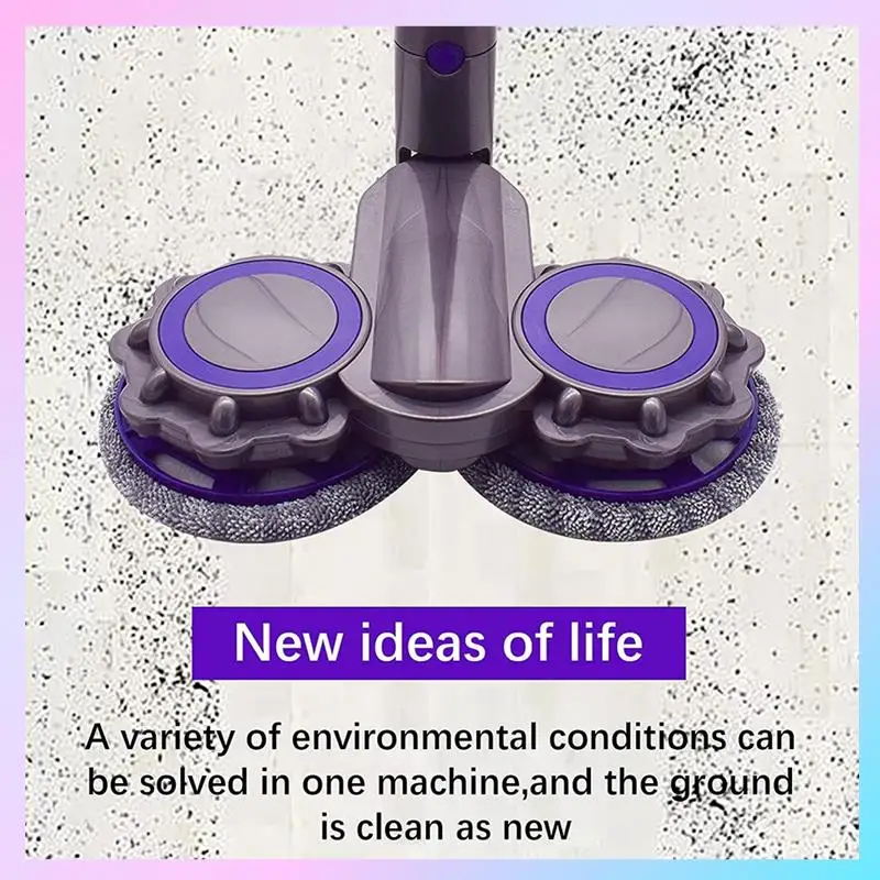 

ABRG-электрическая насадка для швабры для пола для Dyson V7 V8 V11 V10 V15, насадка для пылесоса с водяным шатуном и триггером переключателя