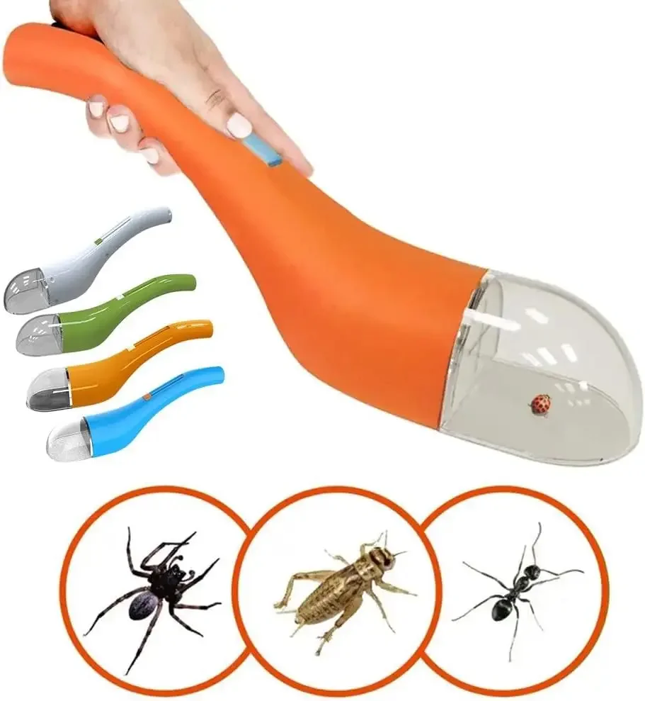 Insect Bug Catcher Insect Bug Box, Contactless Quick Release Insects Catching Tool, for Boy Girl Viewing Insects Nature Explore