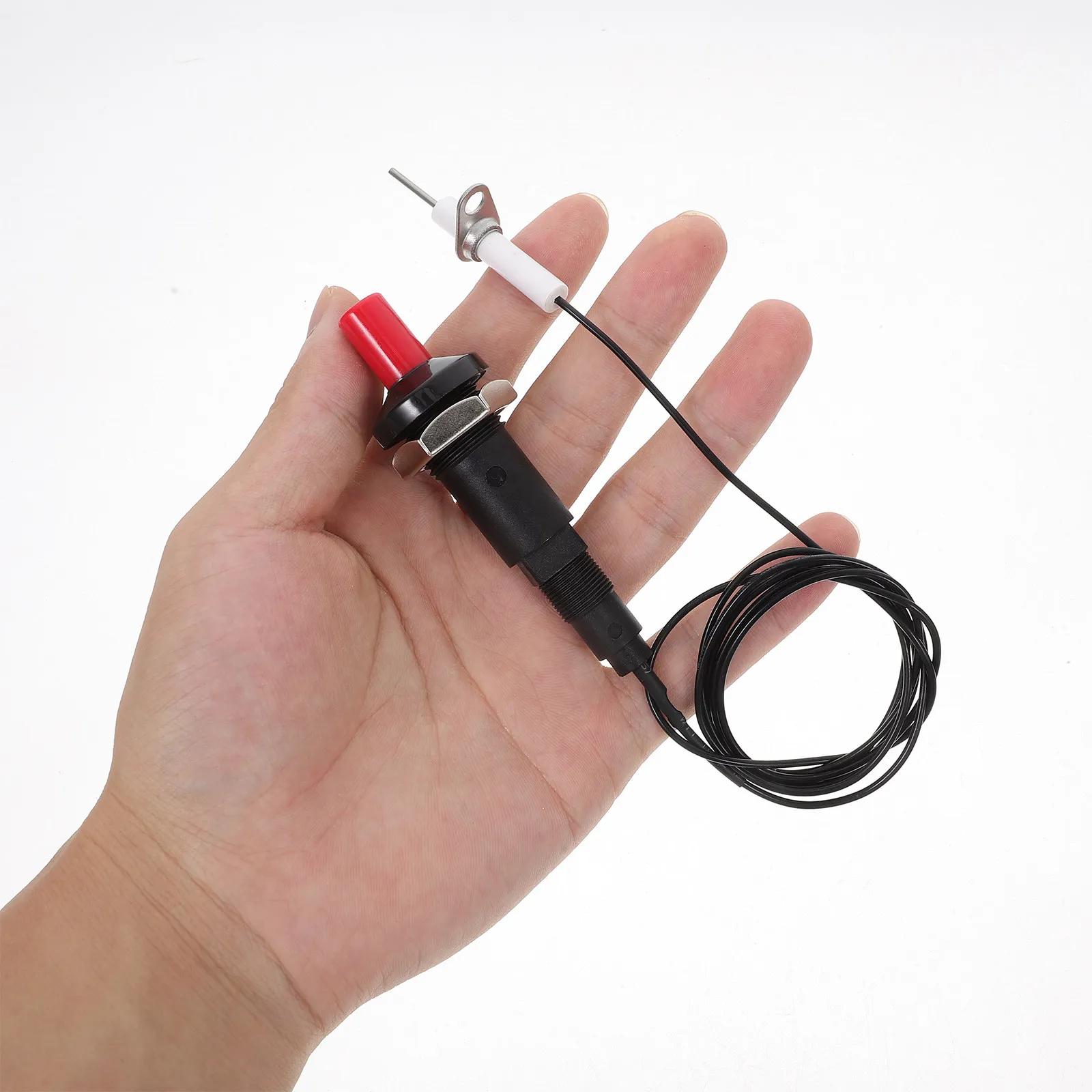 Pushbutton Gas Stove Igniter Ceramic Electric Spark Igniter for Outdoor Bbq Grill Fire Pit Natural Gas Ignition Camping Kitchen