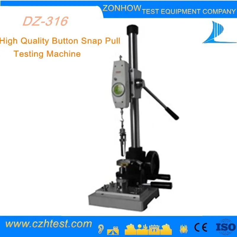 Factory Button Snap Pull Tensile Strength Testing Machine /Equipment