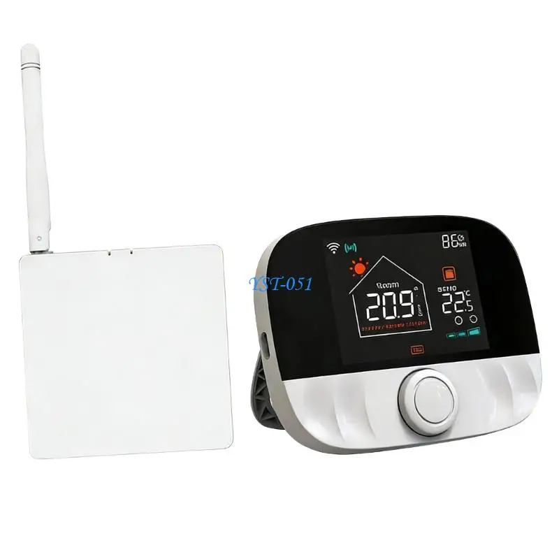 

E15A ABS Thin Wall Mounted Regulator Intelligent Regulation Energy Saving Device Safety For Home Heating