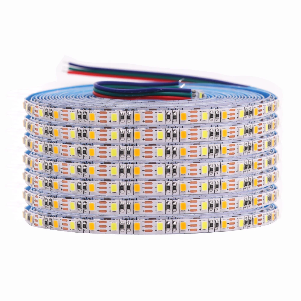 5V 5MM 8MM FPCB CCT taśma LED 5M 120LEDs/M regulowana temperatura barwowa 3000K-6500K 2835 SMD elastyczna taśma LED wstążka