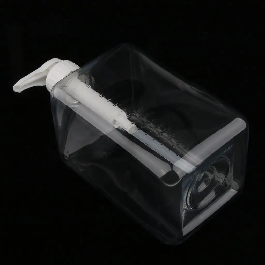 Refillable Plastic Soap Dispenser Pump Multi-function Bottle Storage Jar for Kitchen and Bathroom Use