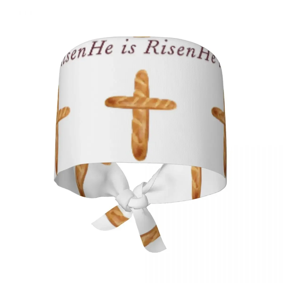 He Is Risen, Shirley's Bread Apron (Community) – Bonnet chirurgical unisexe réglable pour le personnel médical et les dentistes