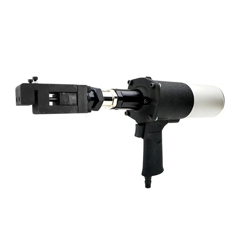 

Double cylinder pneumatic hydraulic punching gun Double hole countersunk head punching machine Aluminum steel plate