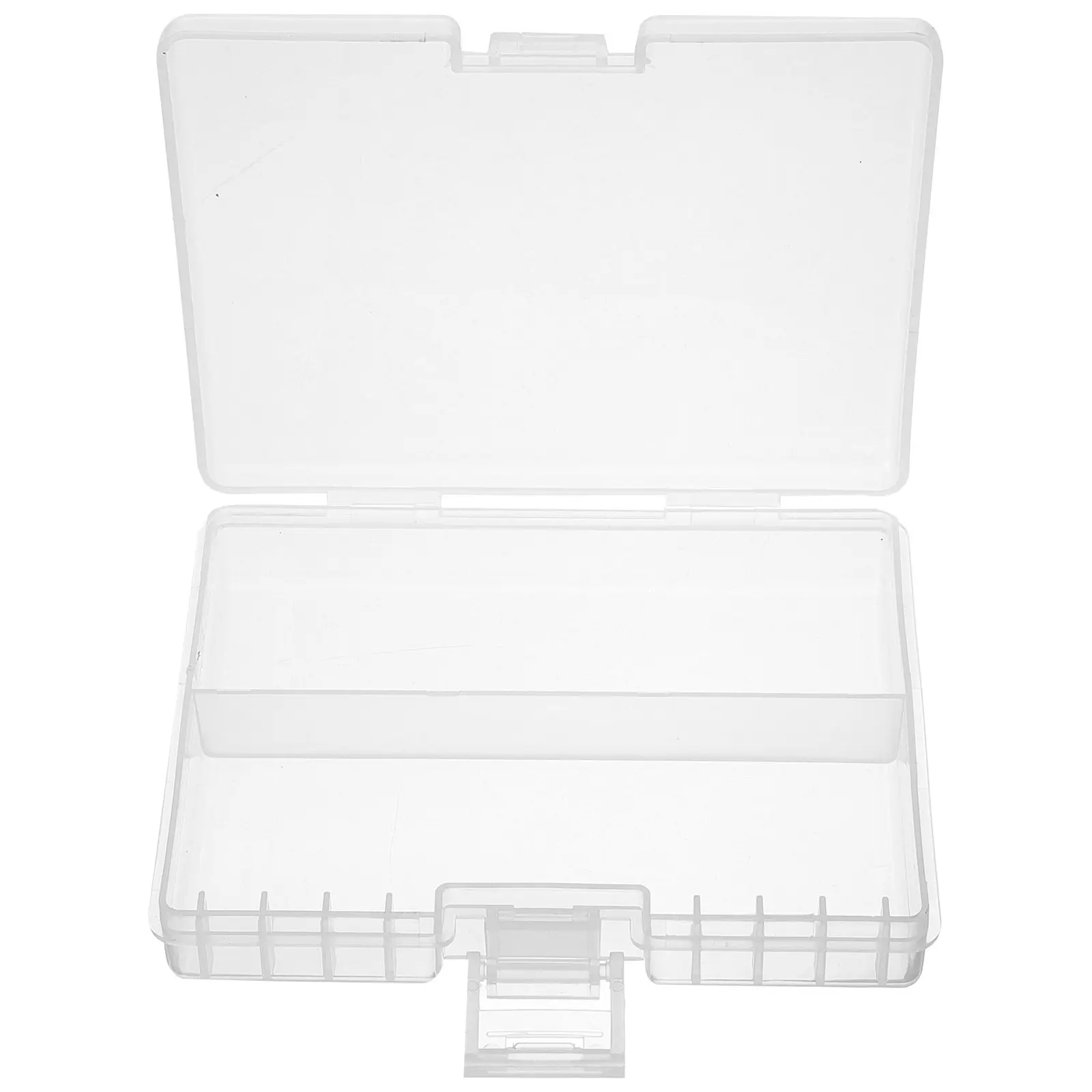 Portable Storage Box Leak-Proof Organizer Transparent Battery Holder For Aa Aaa Rechargeable Batteries Compact Battery
