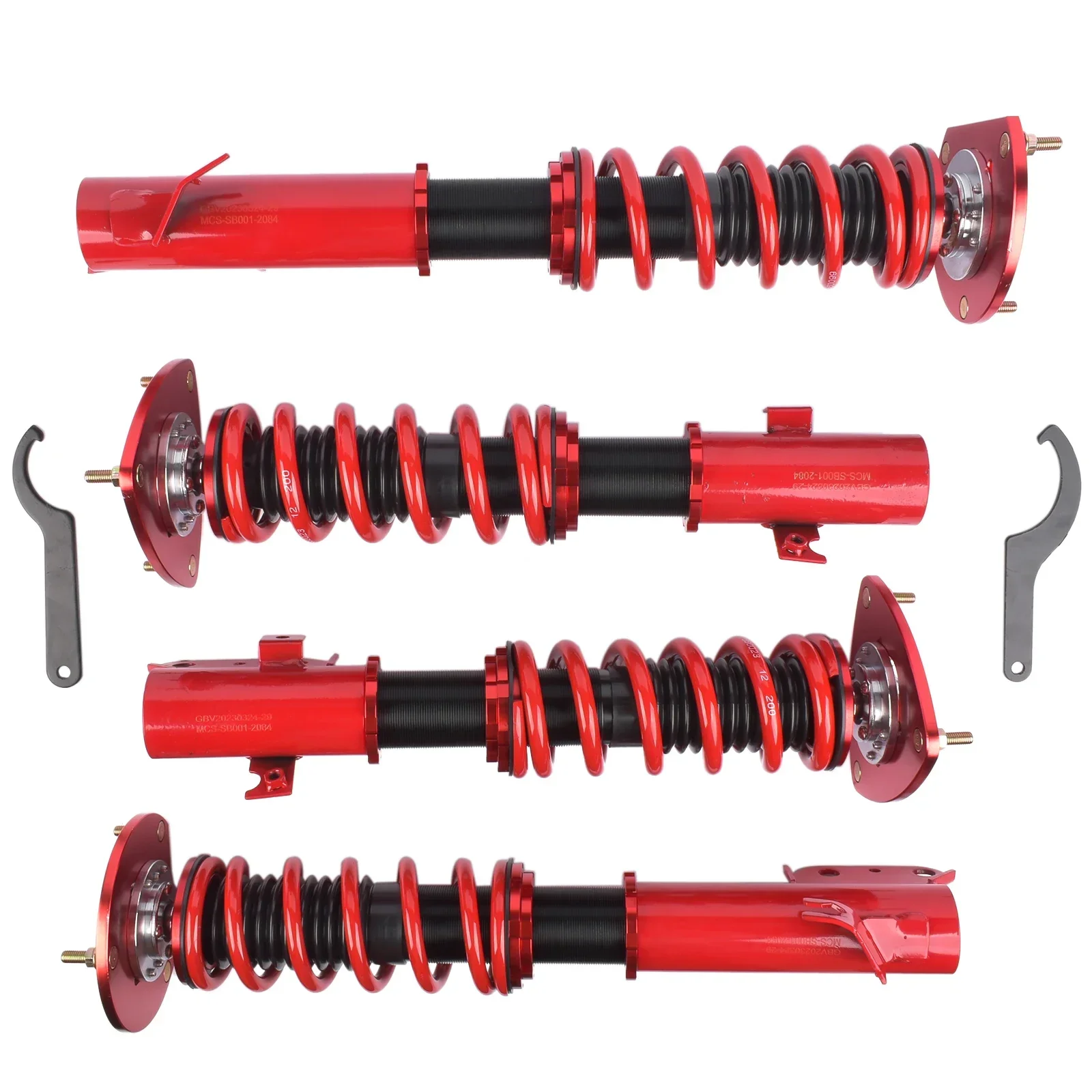 AP01 Adj.Coilover مجموعات خفض التعليق لـ 2005-2007 سوبارو امبريزا WRX STi 2.5L #4