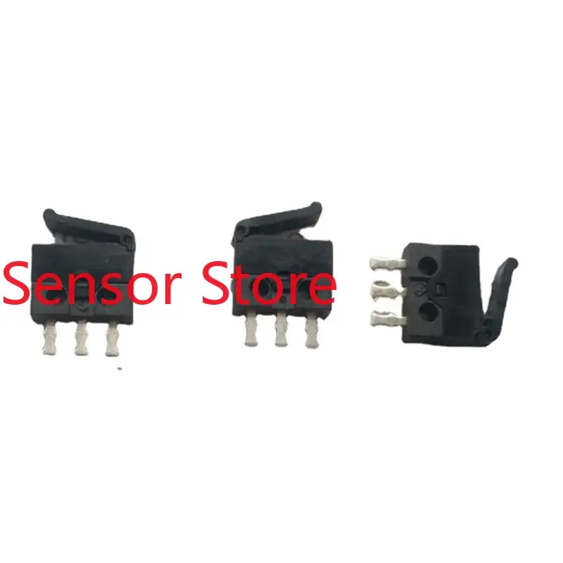 

10PCS Imported Small And Micro Travel Limit Switch Microswitch, 3-pin Straight Foot Light Touch Camera With Handle