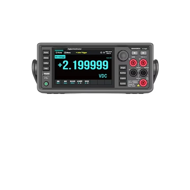 

SDM4065A/SDM4065A-Sc High-Speed Dual Display 6.5-Digit Self-Operated Digital Multimeter Electronic Measuring Instrument