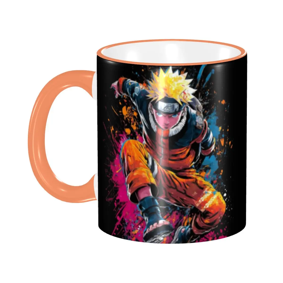 

Customized N-Narutoes Uzumakis Narutos Coffee Mugs DIY Cartoon Game Comics Anime Ceramic Mug Cup Creative Gift