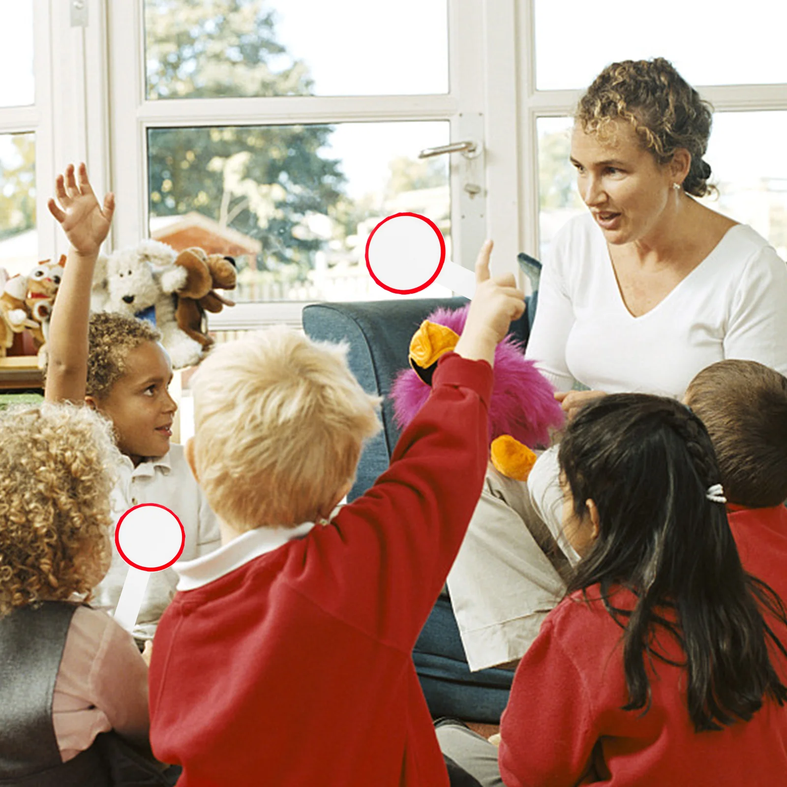 Antwoordspelbord Score Wit Kleine droog uitwisbare borden Snoeppot Handheld whiteboardschuim