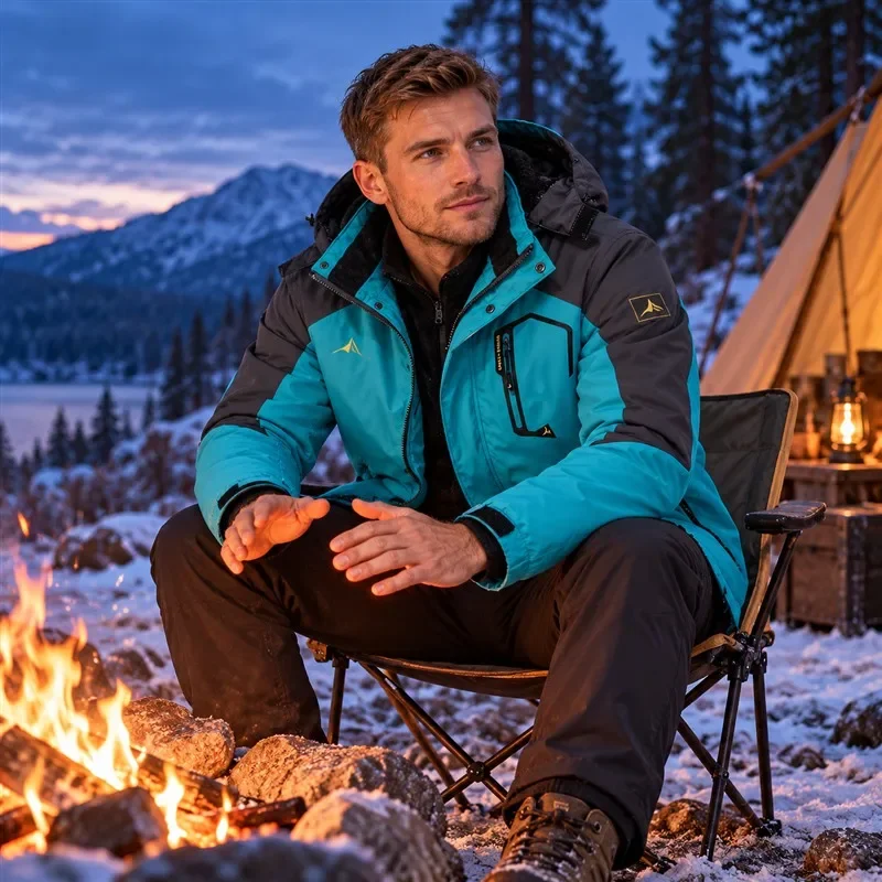 Winter Parka Men Windbreak Plus Thick Warm Windproof Fur Coats Male Military Hooded Anorak Jackets Men's Winter Jackets