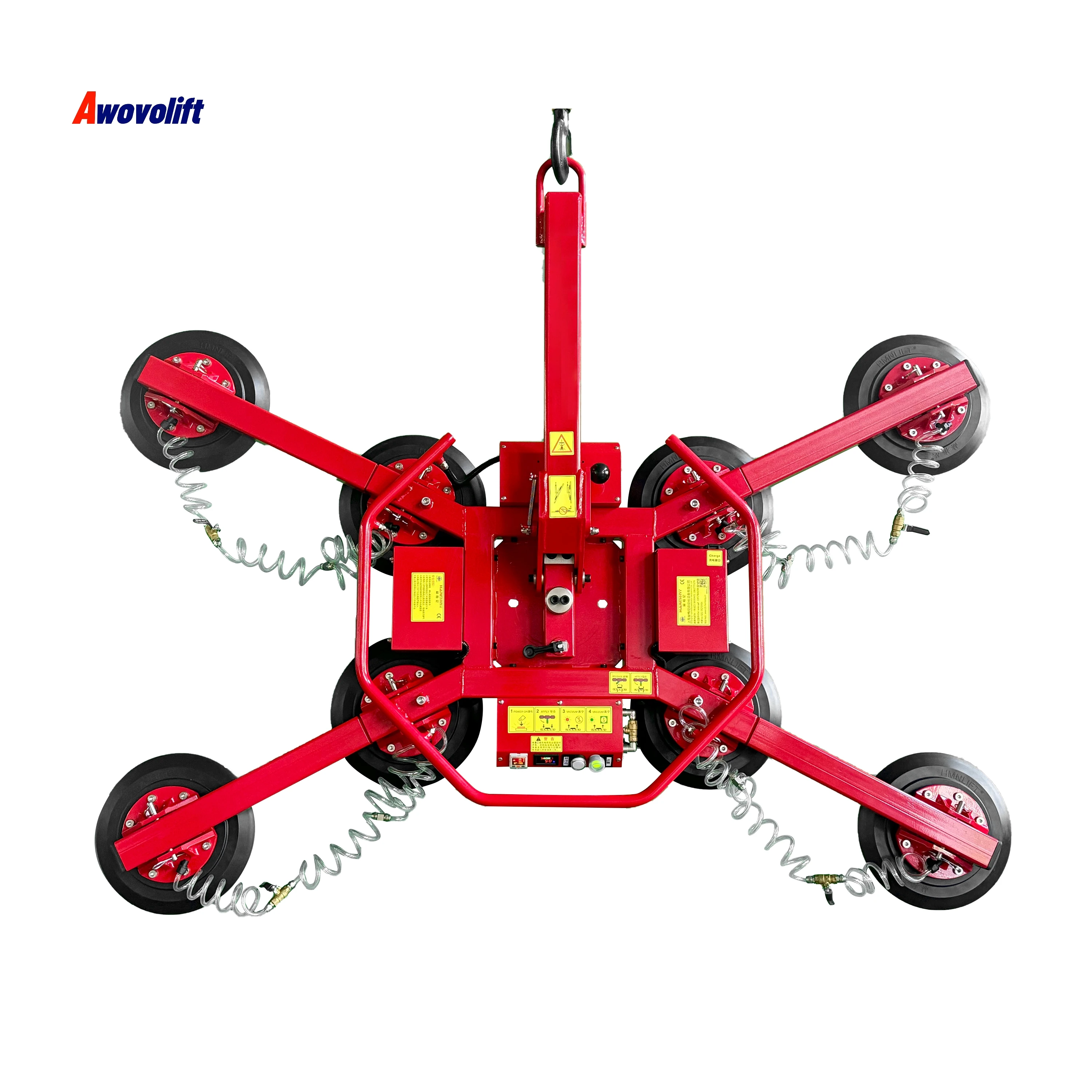Awovolift Glass Vacuum Lifter CE Vacuum Panel Lifter for Installation Glass Panel Suction Lifting Loading 800kg Glass Process