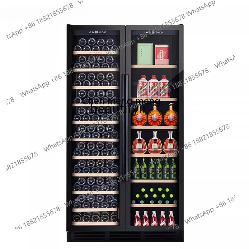 

Hot sales CWC-760AJP wine cabinet constant temperature wine cabinet household ice bar embedded double door