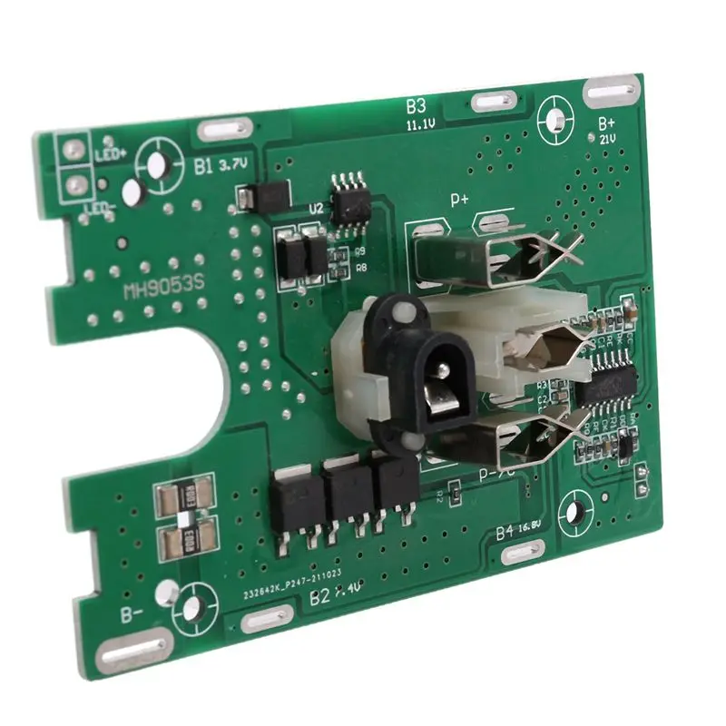 IALJ-4X BMS 5S 18V 21V 30A Lithium Battery Protection Board PCB 18650 Battery Charge Protection Board Module For Screwdriver