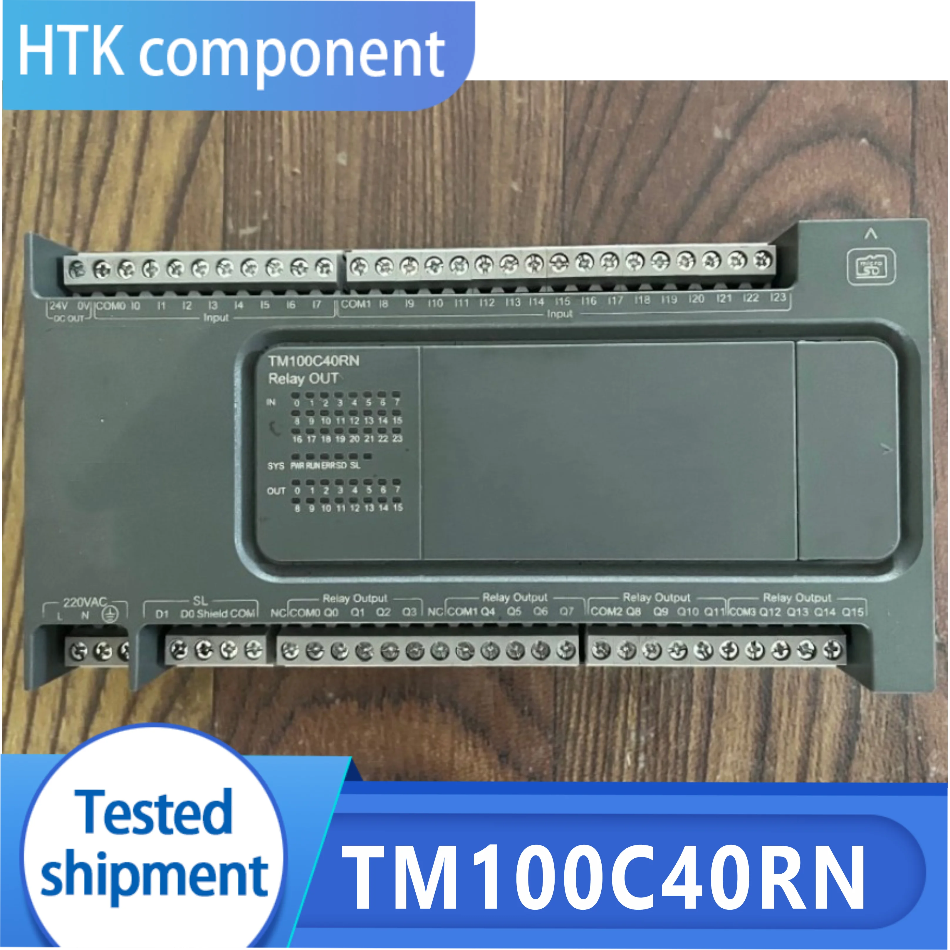 Pengendali yang dapat diprogram PLC TM100C40RN asli baru