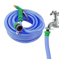 Garden Water Hose Yard Hose Long Flexible Garden Hose Yard Spraying Nozzle Non Kinking Car Wash Set Flower Watering Tube Pipe