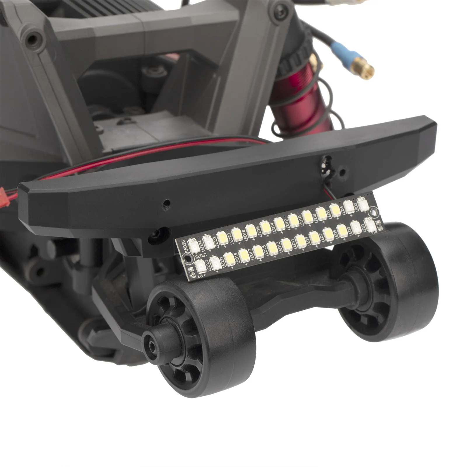 For 1/10 TRAXXAS MAXX Small X RC Car LED Light Strip Bright Bumper Light Lamp High Quality Upgrade Parts view 6
