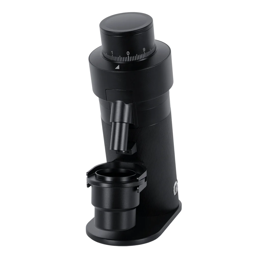 Automatic Electric Stainless Steel Conical Burr Coffee Grinder Machine 64MM Flat Burr Coffee Grinder for Espresso