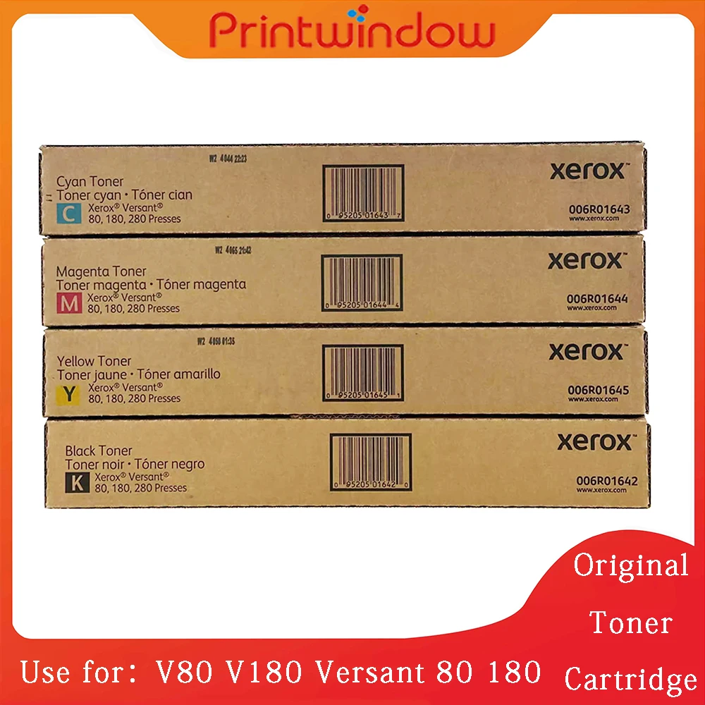 

Original New US Version Toner Cartridge for Xerox V80 V180 Versant 80 180 006R01642 006R01643 006R01644 006R01645