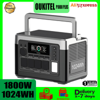 Oukitel P1000 Plus Energy Storage Power Station 1800W 1024WH Emergency Power Supply Outdoor Household Portable Power Supply