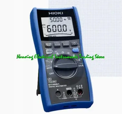 HIOKI DT4261 DIGITAL MULTIMETER replacement DT4254 can Optional Wireless Adapter Z3210 or DC High Voltage DC 2000V Probe P2000