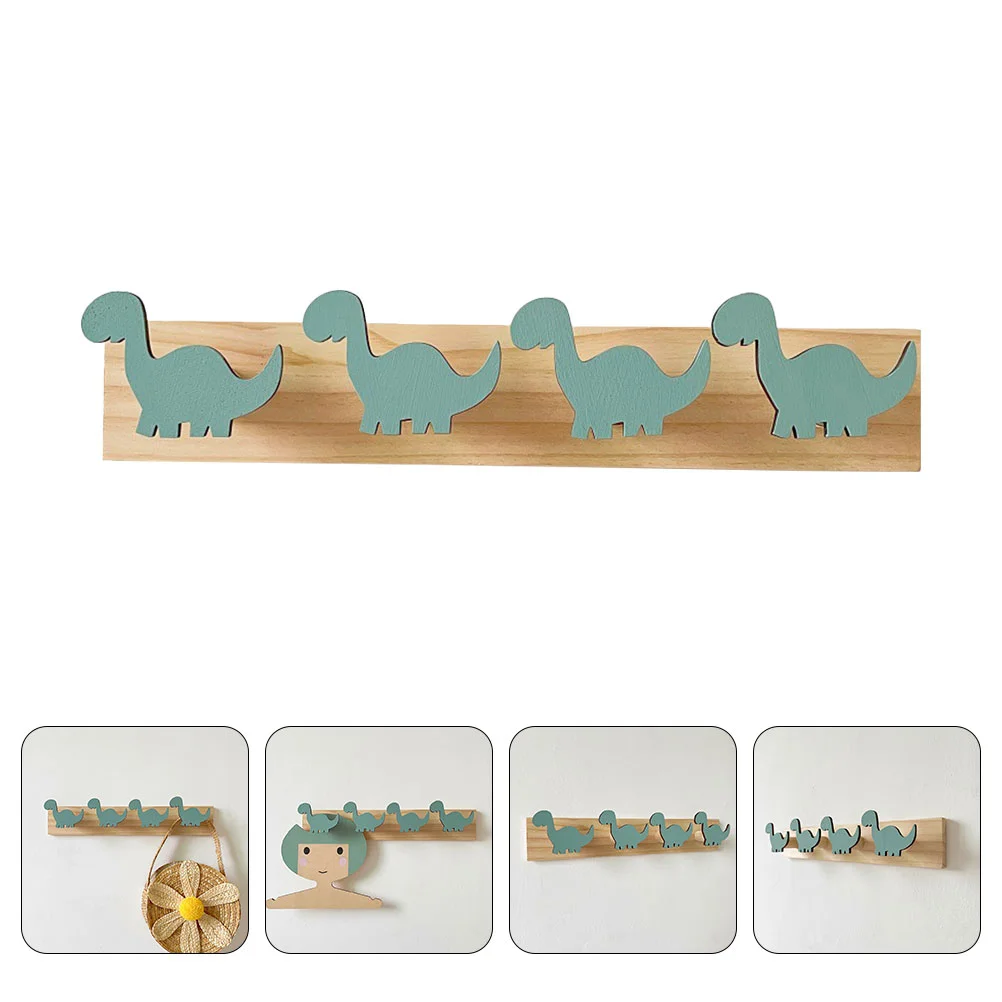 1 STKS Scandinavische Dinosaurus Muur Decor Multi Functionele Kleerhangers Cartoon Ophanghaken Slaapkamer Badkamer Keuken Studeerkamer