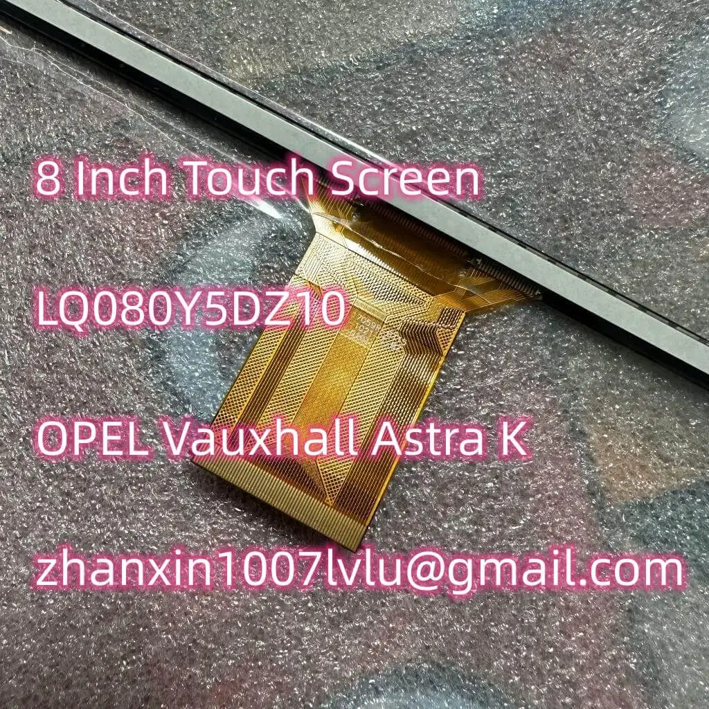 New 8'' Touch Screen Glass Digitizer LQ080Y5DZ10 For Opel Vauxhall Navi 900 IntelliLink Car CD Audio Multimedia Navigation Radio