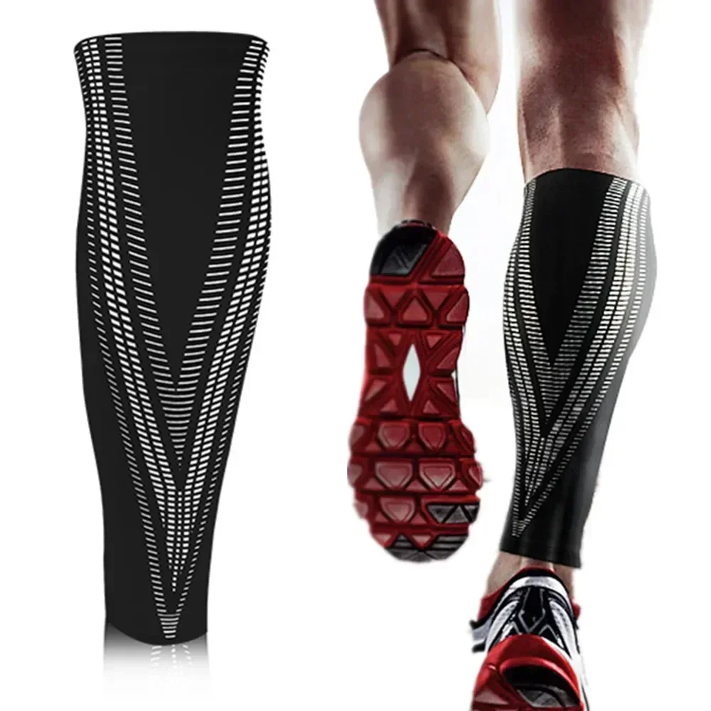 1Pcs Calf Compression Sleeve For Men Women - Leg & Shin Splint Compression Sleeves for Runners, Shin Splints & Blood Circulation